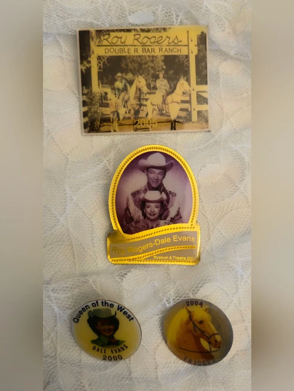 Roy Rogers & Dale Evans Pin Collection 2000-2005
